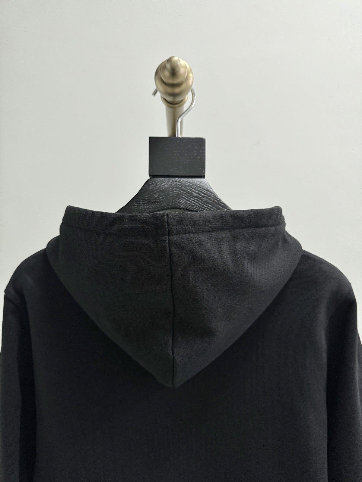 Schwarze Baumwoll-Logo-Reißverschlussjacke – Herren