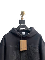 Tonal Print Hoodie - Men's