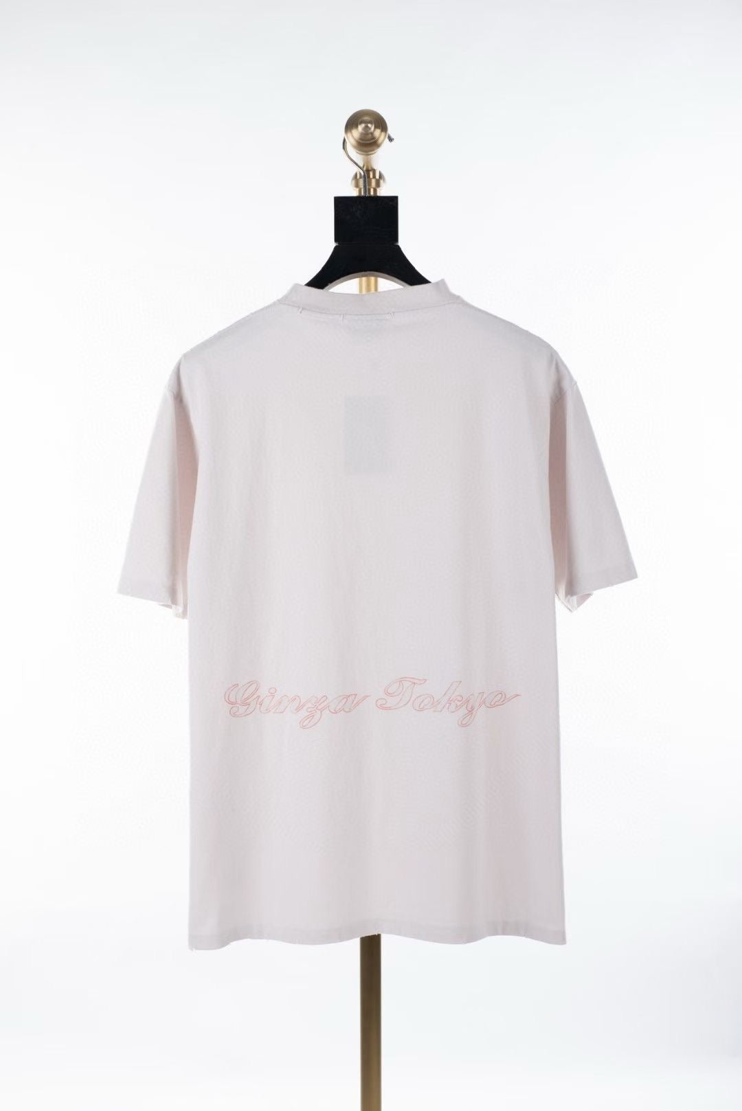 Cream Cotton Print Short-Sleeve - Men's