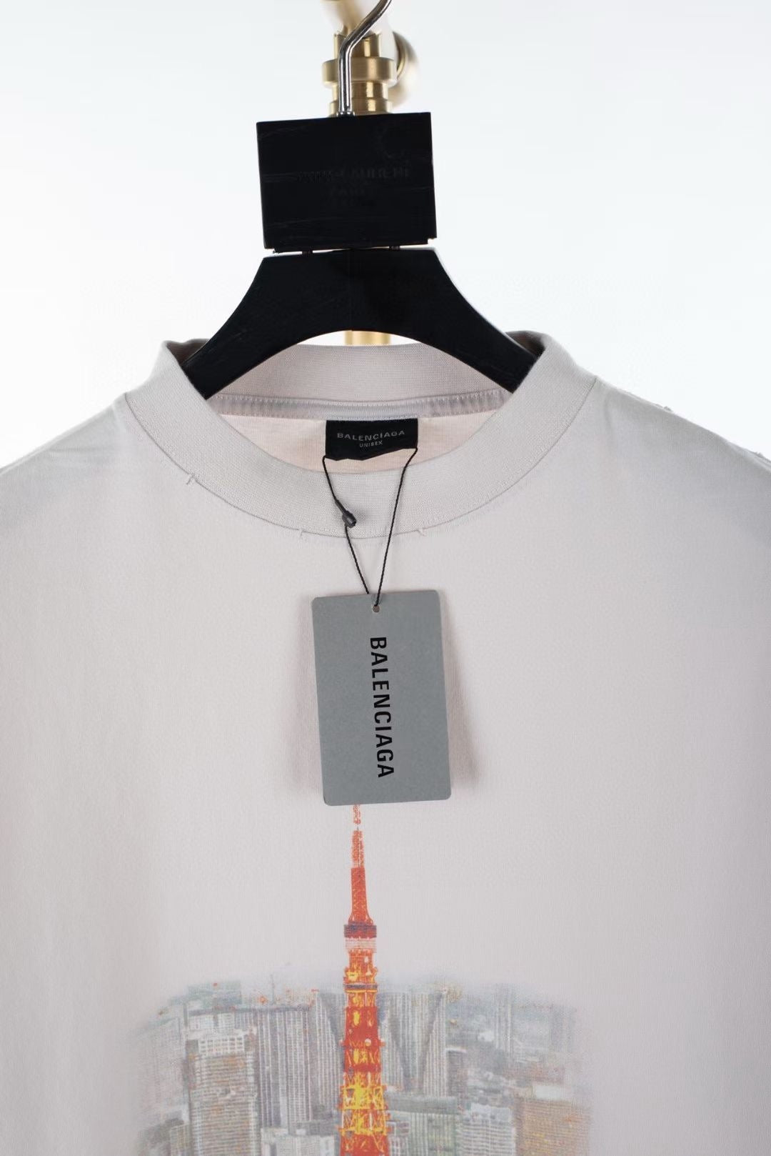 Cream Cotton Print Short-Sleeve - Men's