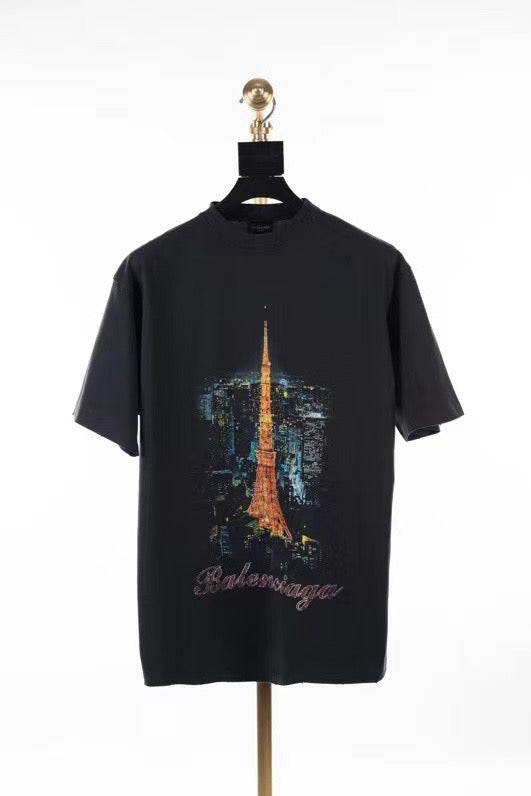Cream Cotton Print Short-Sleeve - Men's