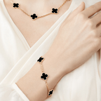 Vintage Alhambra Bracelet, 5 motifs – color and features may vary from one creation to another – LUX VERSE Luxury Designer Fashion Outlet