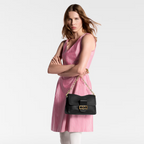 Sleek Dauphine Soft MM – made from super-soft calfskin, features the iconic Dauphine signatures, including – LUX VERSE Luxury Designer Fashion Outlet