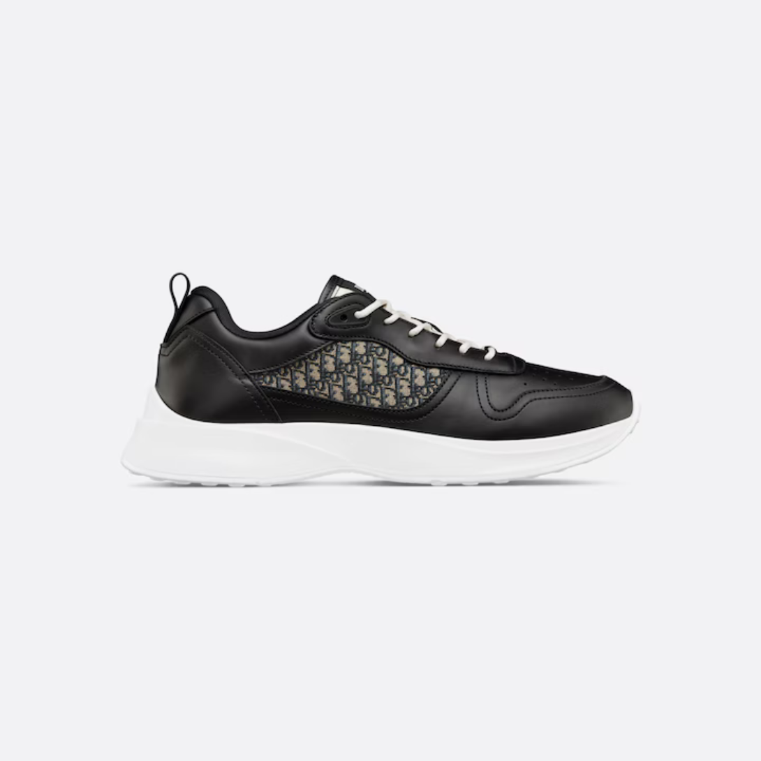 B25 Runner Sneaker – crafted in smooth calfskin, the design is enhanced by iconic tonal Oblique jacquard – LUX VERSE Luxury Designer Fashion Outlet