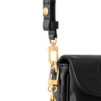 Wallet on Chain Ivy Black – the perfect day-to-evening companion, it can be carried as a clutch, worn close to – LUX VERSE Luxury Designer Fashion Outlet