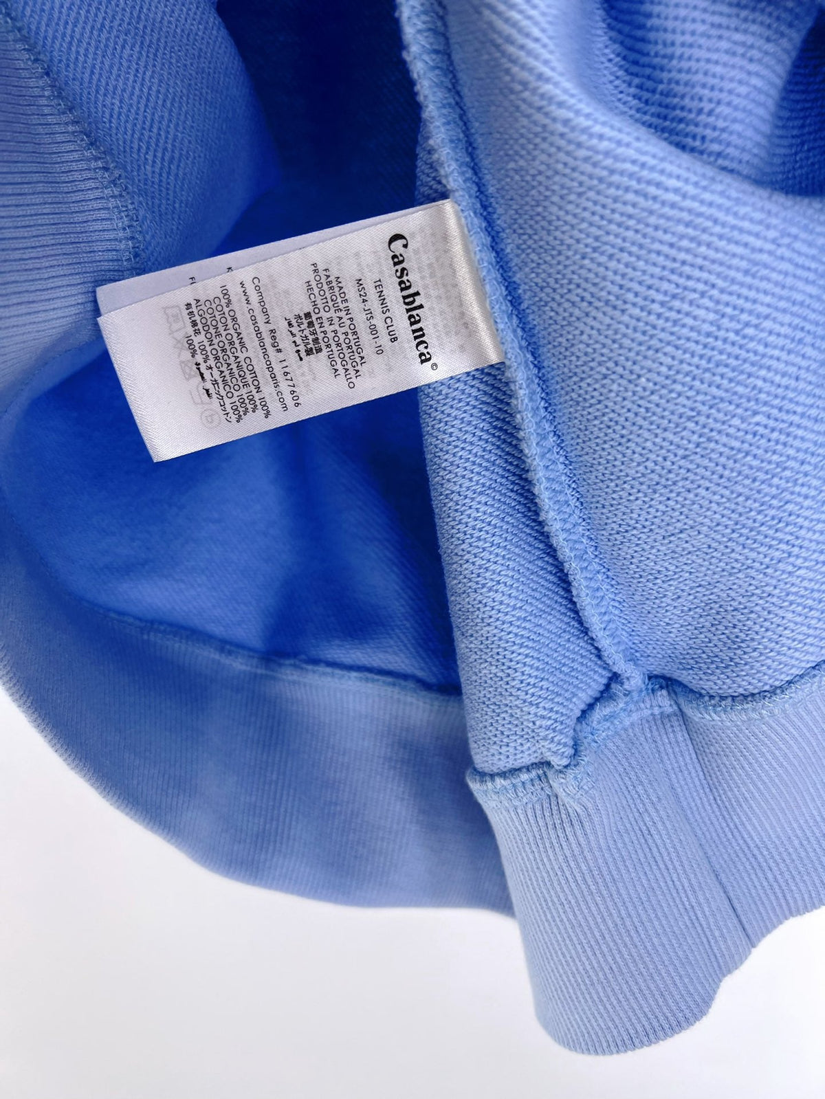 Blue Cotton Club Grafik-Rundhalsshirt – Herren