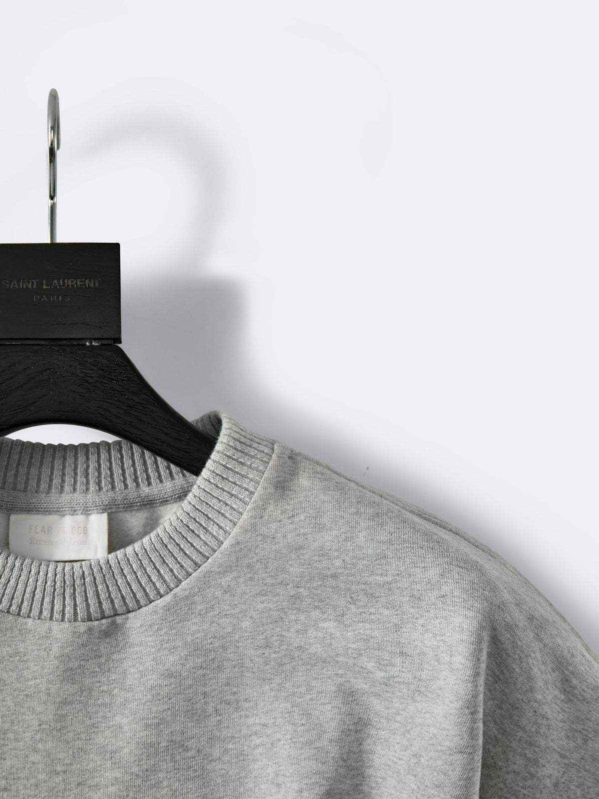 Essentials Heather Grey Sweatshirt - Men's