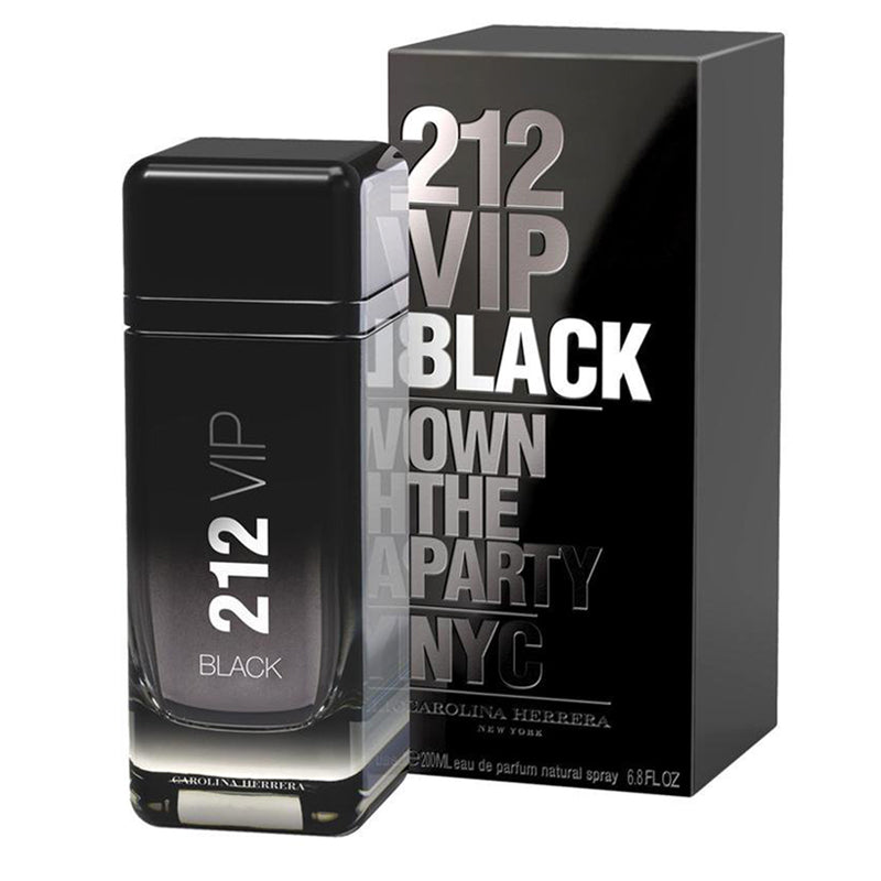 212 VIP Black 6.8 oz EDP for men – created by anna flipo and carlos benaim, 212 vip black was launched by the carolina – LUX VERSE Luxury Designer Fashion Outlet