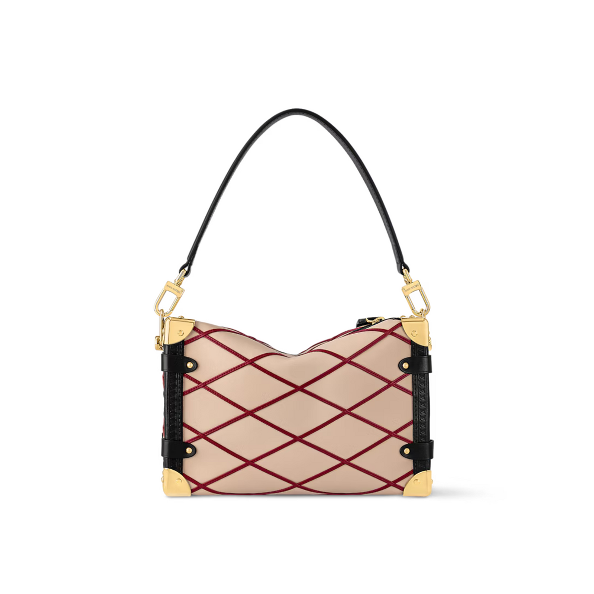 Side Trunk Carrier PM – the Maison’s signature Malletage pattern adorns this edition of the Side Trunk MM – LUX VERSE Luxury Designer Fashion Outlet