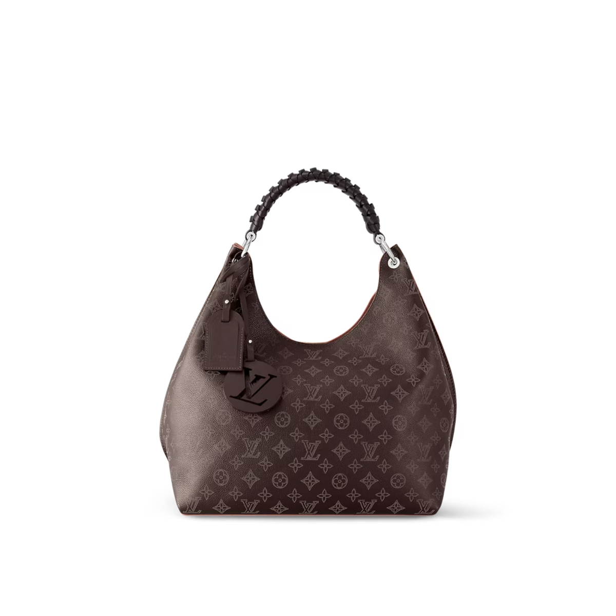 Carmel Leather – the contrasted perforation is offered on the Carmel hobo bag in a sophisticated – LUX VERSE Luxury Designer Fashion Outlet