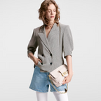 Dauphine Chic Soft MM – made from super-soft calfskin, it features the iconic Dauphine signatures, including – LUX VERSE Luxury Designer Fashion Outlet