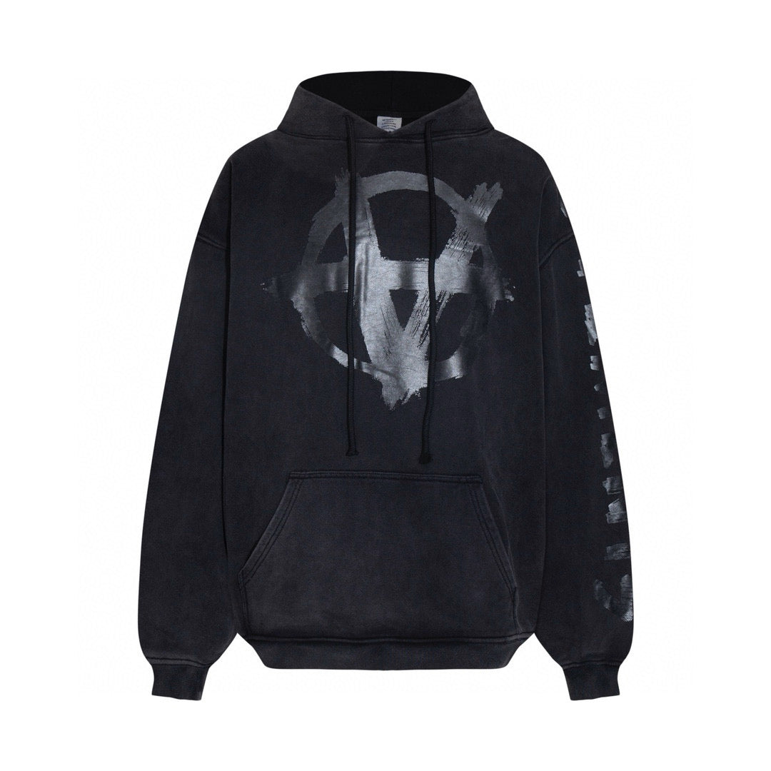 Faded Graphic Hoodie - Men's