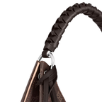 Carmel Leather – this lightweight yet roomy bag features a braided-leather handle for comfortable – LUX VERSE Luxury Designer Fashion Outlet
