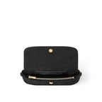 Wallet on Chain Ivy Black – black Monogram Empreinte embossed supple grained cowhide leather Microfiber lining – LUX VERSE Luxury Designer Fashion Outlet