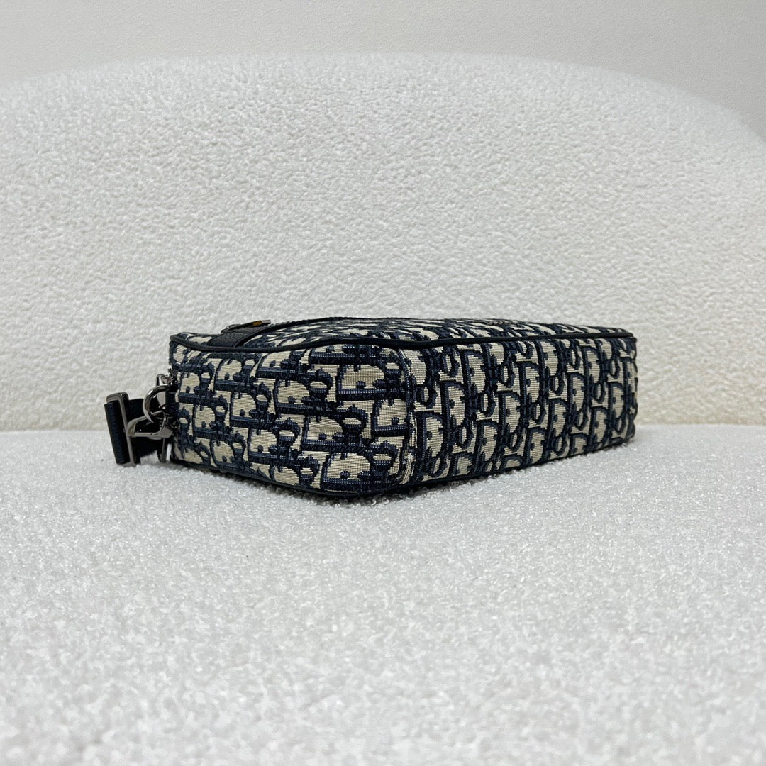 Black and Grey Crossbody Bag