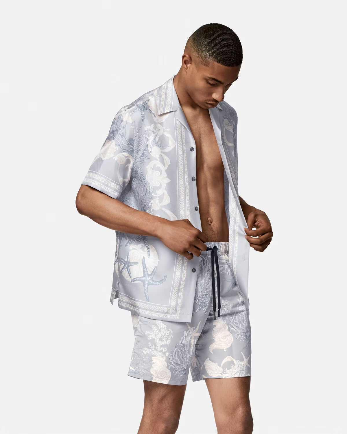 Barocco Sea Boardshorts – for hygiene purposes we advise to try on this item with personal underwear underneath – LUX VERSE Luxury Designer Fashion Outlet