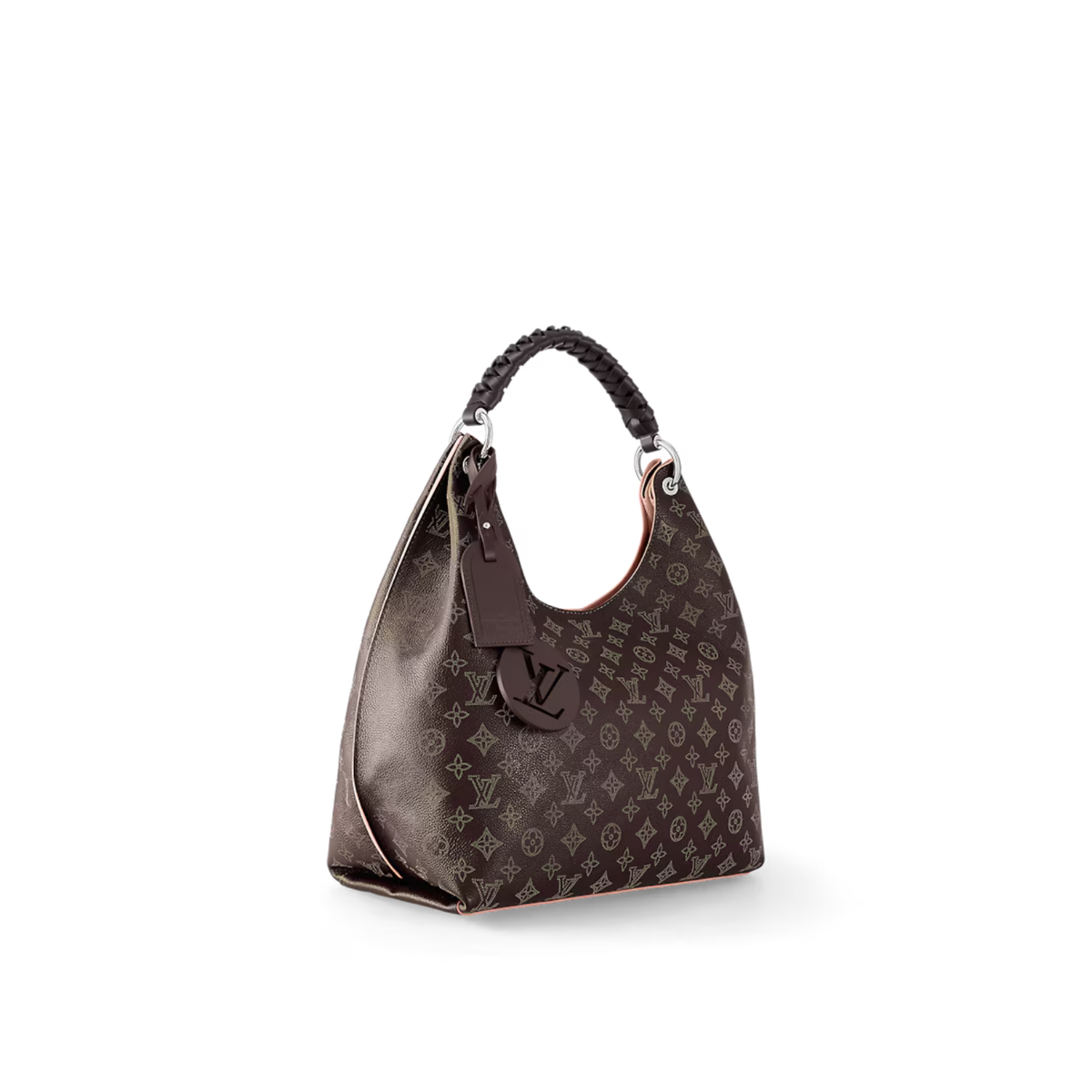 Carmel Leather – 40 x 17 x 35 cm(Height x Width x Length) Chocolate Brown/Cashmere Beige Mahina – LUX VERSE Luxury Designer Fashion Outlet