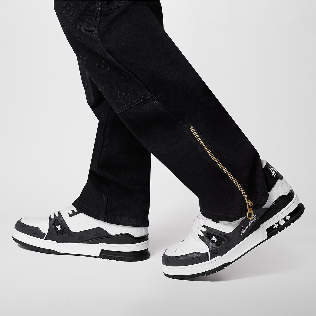 Trainer Iconic Sneaker – its elaborately constructed upper, which is notable for its rich detailing – LUX VERSE Luxury Designer Fashion Outlet