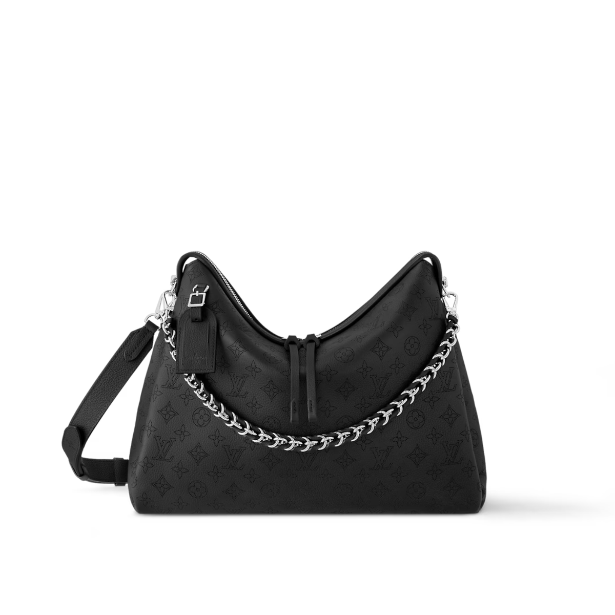 Hand It All MM Calfskin – beautifully crafted from the Maison’s exclusive perforated calfskin, the Mahina Hand – LUX VERSE Luxury Designer Fashion Outlet