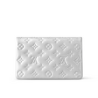 Pochette Coussin Silver – the removable chain, decorated with a charm, offers different carry options: clutch, – LUX VERSE Luxury Designer Fashion Outlet