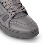 Trainer Rubber Leather sneaker – crafted from supple white calf leather, this version of the Trainer sneaker is part – LUX VERSE Luxury Designer Fashion Outlet