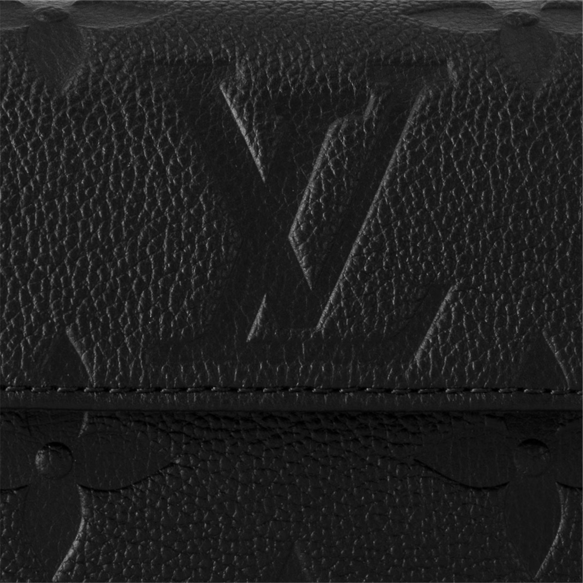Wallet on Chain Ivy Black – the on-trend Wallet on Chain Ivy is made from grained Monogram Empreinte leather, – LUX VERSE Luxury Designer Fashion Outlet
