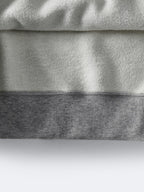 Grey Cotton Logo Pullover - Men's