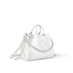 Bella Tote – the Circle motif evokes classic House design while the silver-color hardware, – LUX VERSE Luxury Designer Fashion Outlet