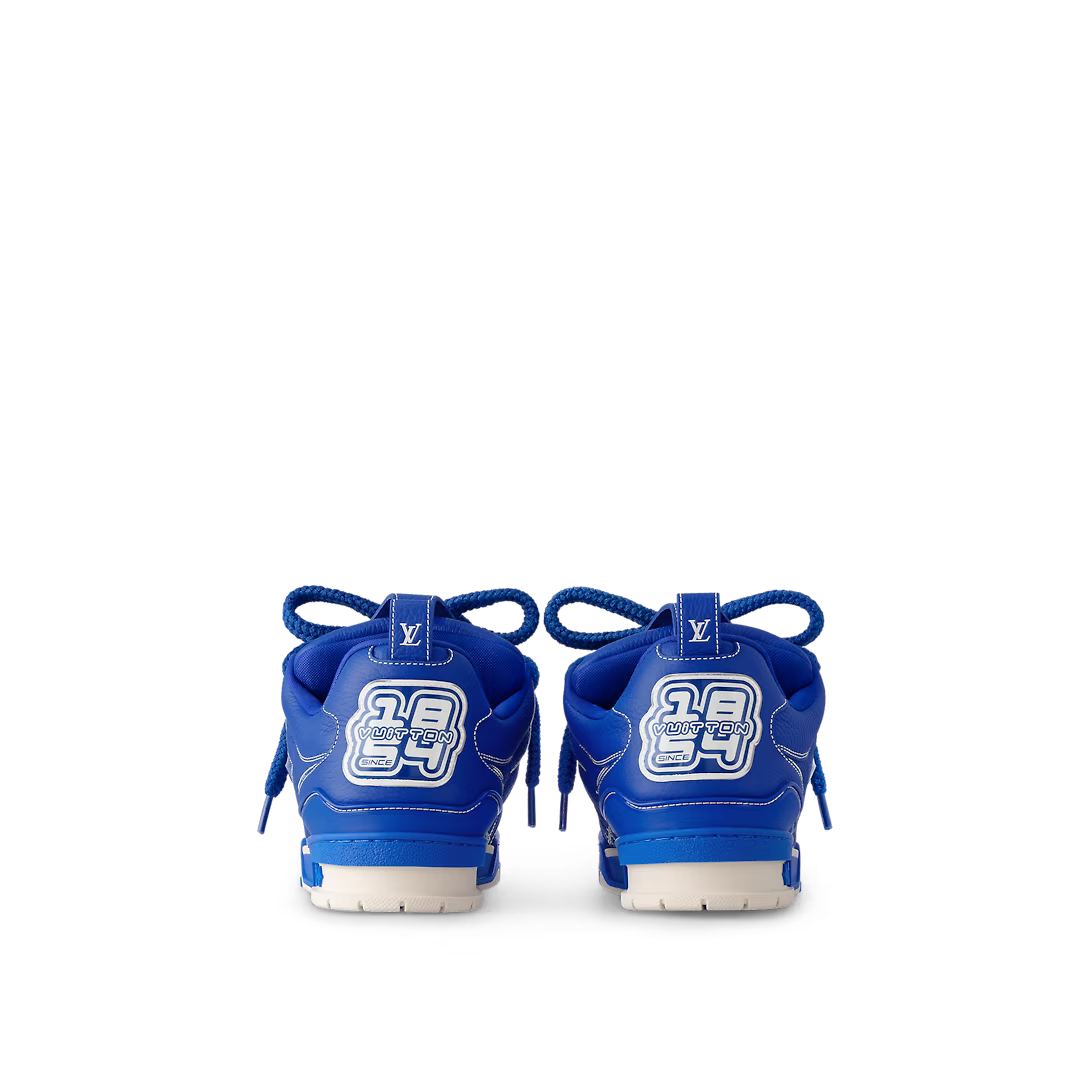 Skate Sneaker Calf Leather – technical double laces and a rubber outsole complete this model – LUX VERSE Luxury Designer Fashion Outlet