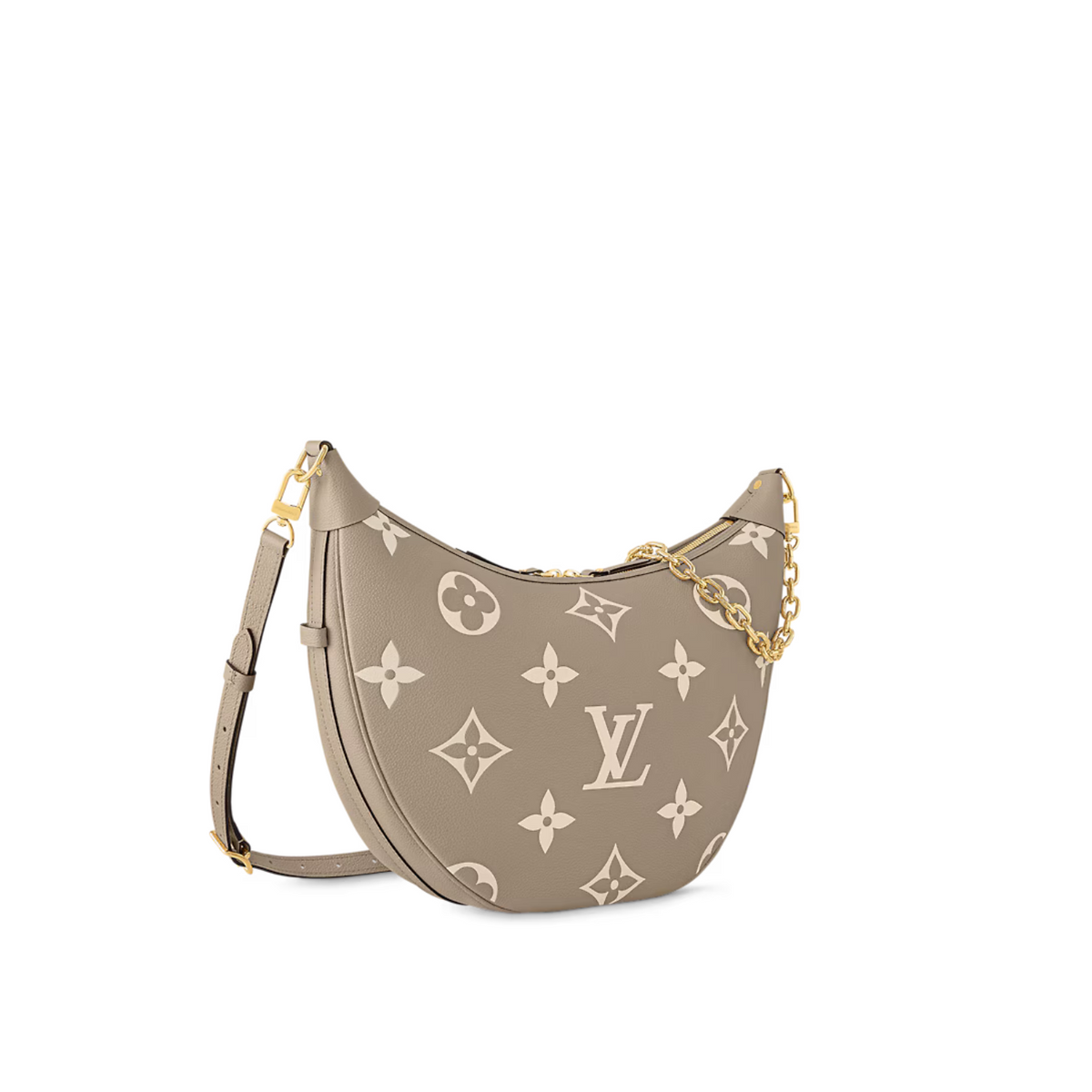 Loop Hobo Empriente Leather – its on-trend half-moon shape and super-supple design make it extremely body-friendly – LUX VERSE Luxury Designer Fashion Outlet