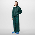 Trainer Maxi Lasered Canvas Sneaker – it is finished with thick textile laces embellished with signature beads – LUX VERSE Luxury Designer Fashion Outlet