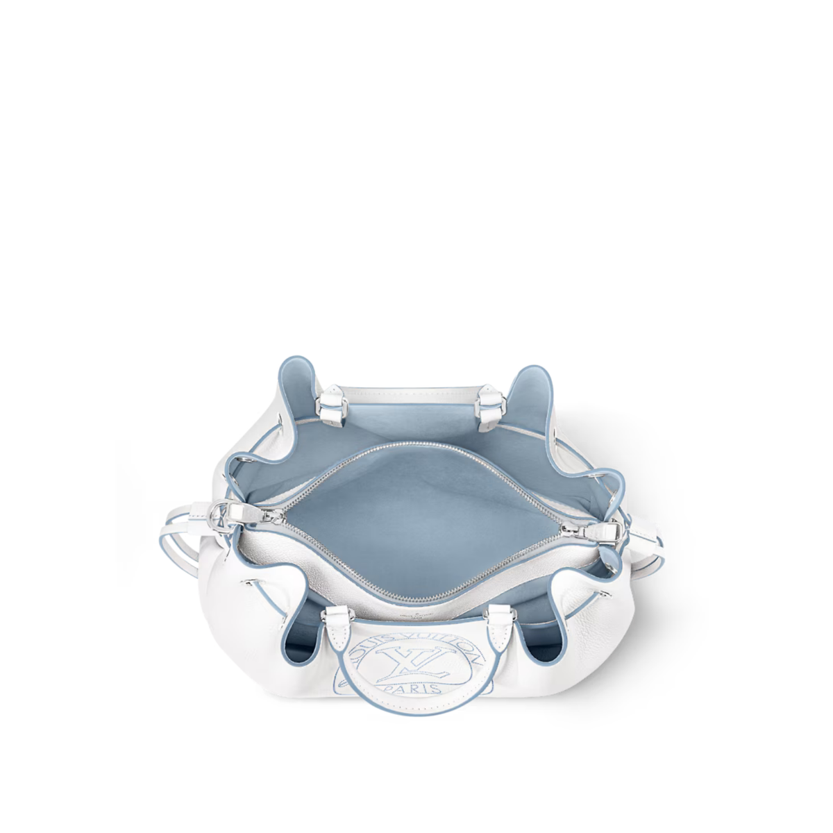 Bella Tote – the roomy interior has two compartments separated by a zipped pocket – LUX VERSE Luxury Designer Fashion Outlet