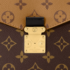 Pochette Métis Monogram Canvas – this compact, go-everywhere model in trendy Monogram Reverse canvas features – LUX VERSE Luxury Designer Fashion Outlet