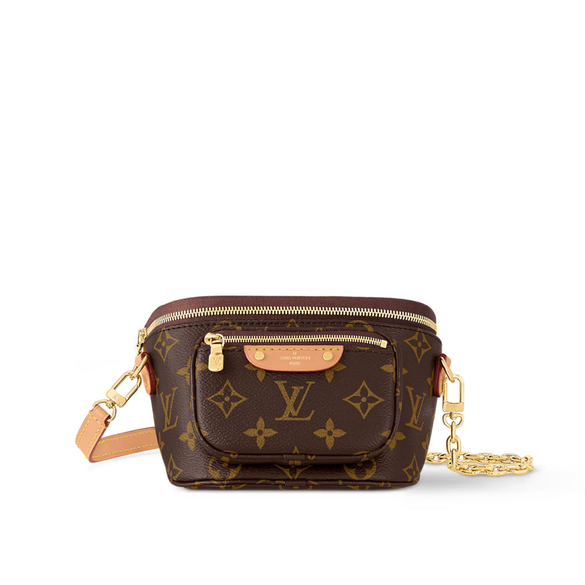 Mini Bumbag – the Mini Bumbag in Monogram canvas is interpretation of the on-trend bumbag format – LUX VERSE Luxury Designer Fashion Outlet