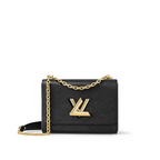 Twist MM Black Handbag – crafted from the House’s emblematic Epi leather, the Twist MM chain bag features – LUX VERSE Luxury Designer Fashion Outlet