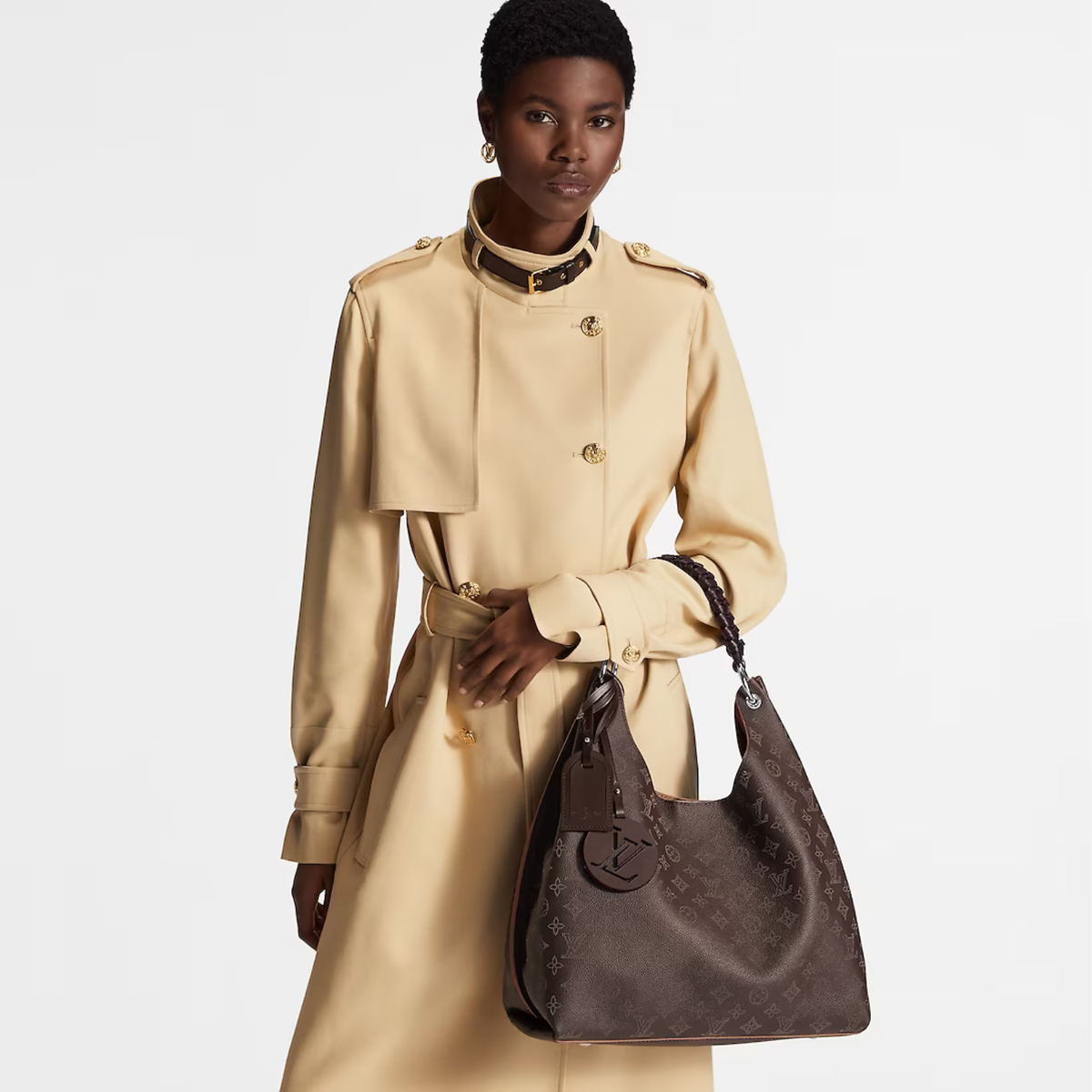 Carmel Leather – this lightweight yet roomy bag features a braided-leather handle for comfortable – LUX VERSE Luxury Designer Fashion Outlet