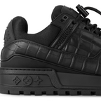 Trainer Leather Maxi Sneaker – this edition of the Trainer Maxi sneaker comes in alligator-printed calf leather – LUX VERSE Luxury Designer Fashion Outlet