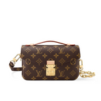 Pochette Métis East West – made from Monogram canvas with natural cowhide-leather trim and the S-lock – LUX VERSE Luxury Designer Fashion Outlet