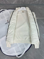 Black and White Puffer Jacket - Women's