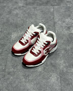 White Mesh Colourblock Chunky - Women's