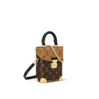 Camera Box – 17.6 x 6 x 12.5 cm(Height x Width x Length) Monogram and Monogram Reverse coated – LUX VERSE Luxury Designer Fashion Outlet