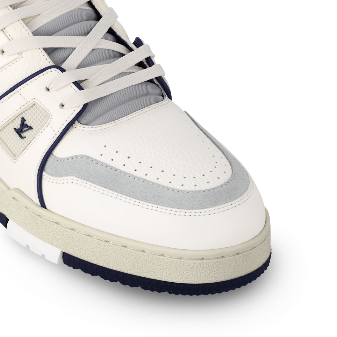 Trainer Velocity Sneaker – this version of the Trainer sneaker is crafted from grained calf leather in – LUX VERSE Luxury Designer Fashion Outlet