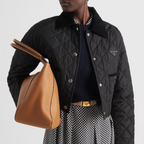 Light Re-Nylon cropped jacket – made from recycled nylon, this jacket is lightweight and perfect for any season – LUX VERSE Luxury Designer Fashion Outlet