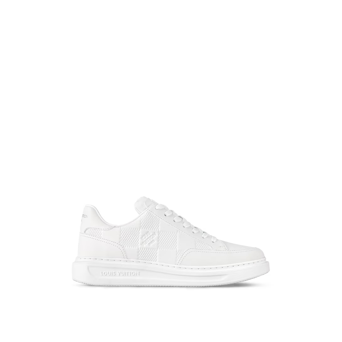 Beverly Hills Sneaker – this edition of the Beverly Hills sneaker comes in supple calf leather discreetly – LUX VERSE Luxury Designer Fashion Outlet