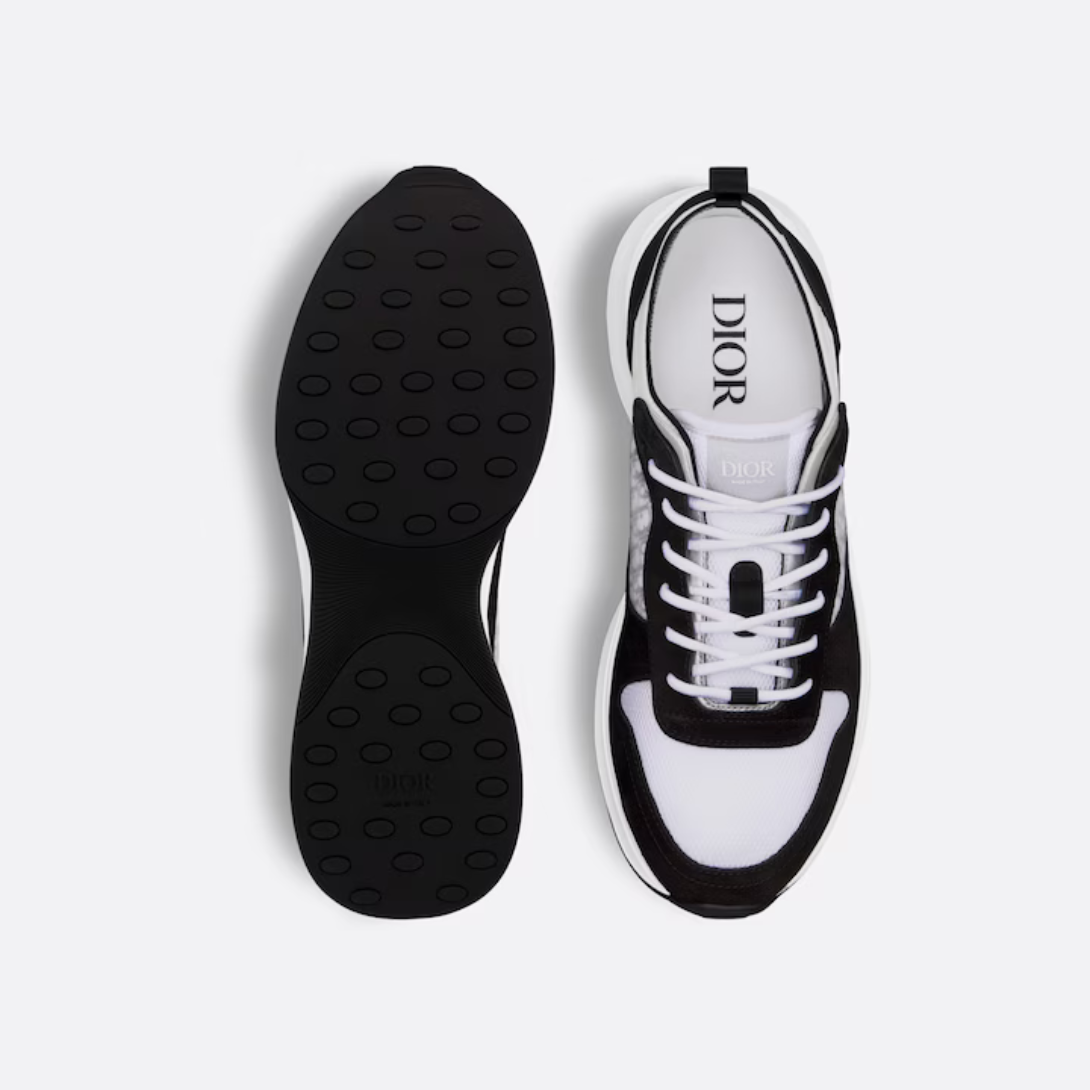 B25 Runner Sneaker Black – featuring a white sculpted rubber sole, the B25 Runner will complete any casual – LUX VERSE Luxury Designer Fashion Outlet
