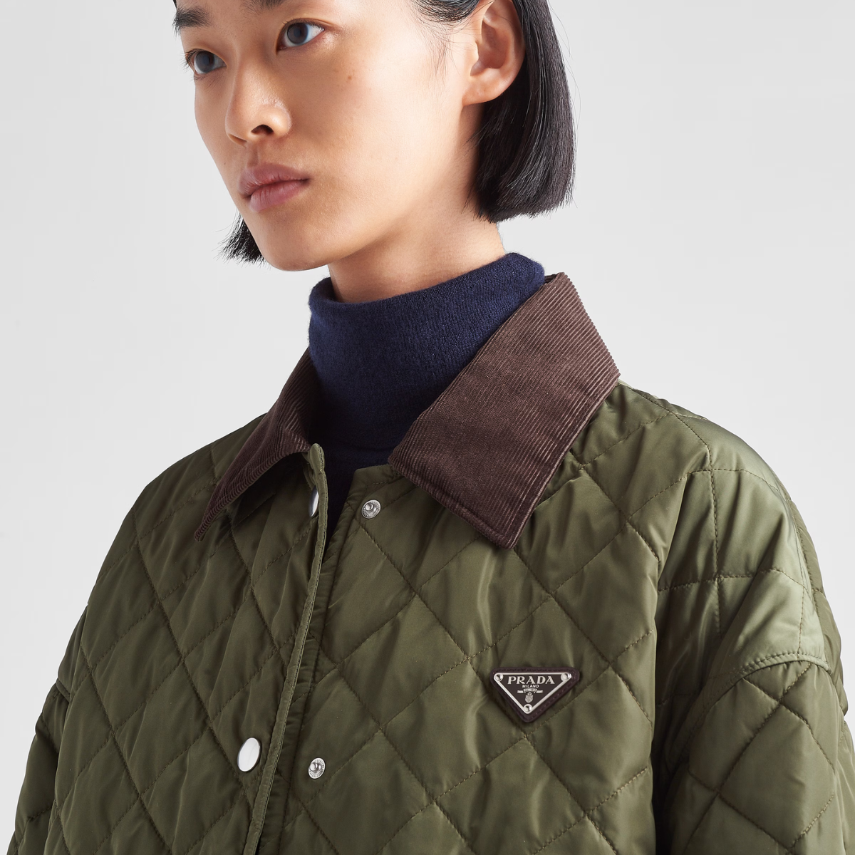 Light Re-Nylon jacket – made with 100% regenerated nylon, this jacket offers superior protection against – LUX VERSE Luxury Designer Fashion Outlet