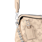 Hand It All PM – fitted with a leather strap and a braided chain-and-leather handle – both detachable – LUX VERSE Luxury Designer Fashion Outlet