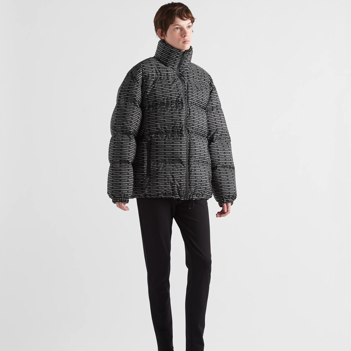 Re-Nylon Down Zipper Jacket – stay warm and stylish while reducing your carbon footprint – LUX VERSE Luxury Designer Fashion Outlet