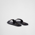 Leather slides – the flat, sleek leather silhouette with a square toe is completed by the iconic – LUX VERSE Luxury Designer Fashion Outlet