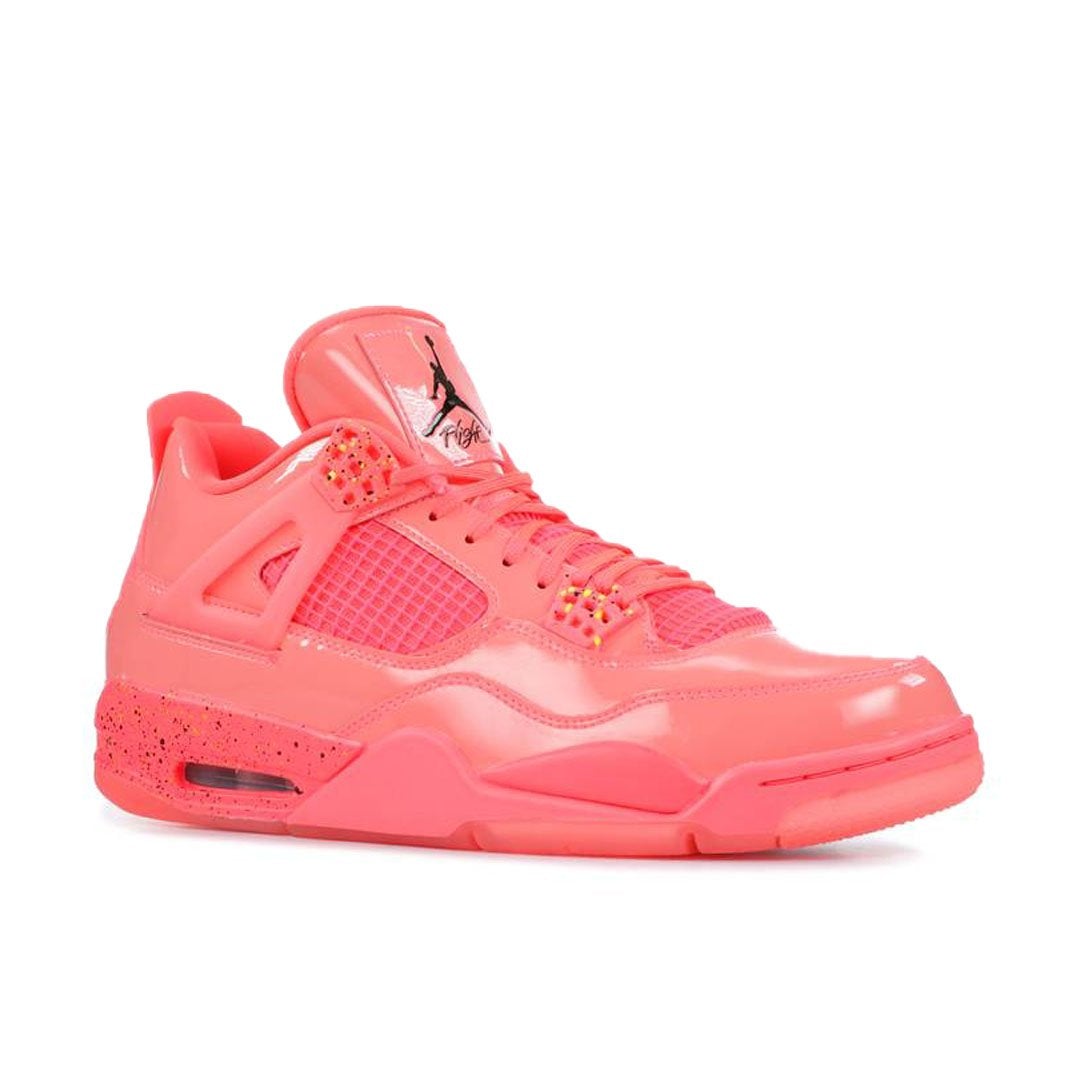 NRG Hot Punch – the mid top’s leather upper features patent leather paneling, while black and Volt – LUX VERSE Luxury Designer Fashion Outlet